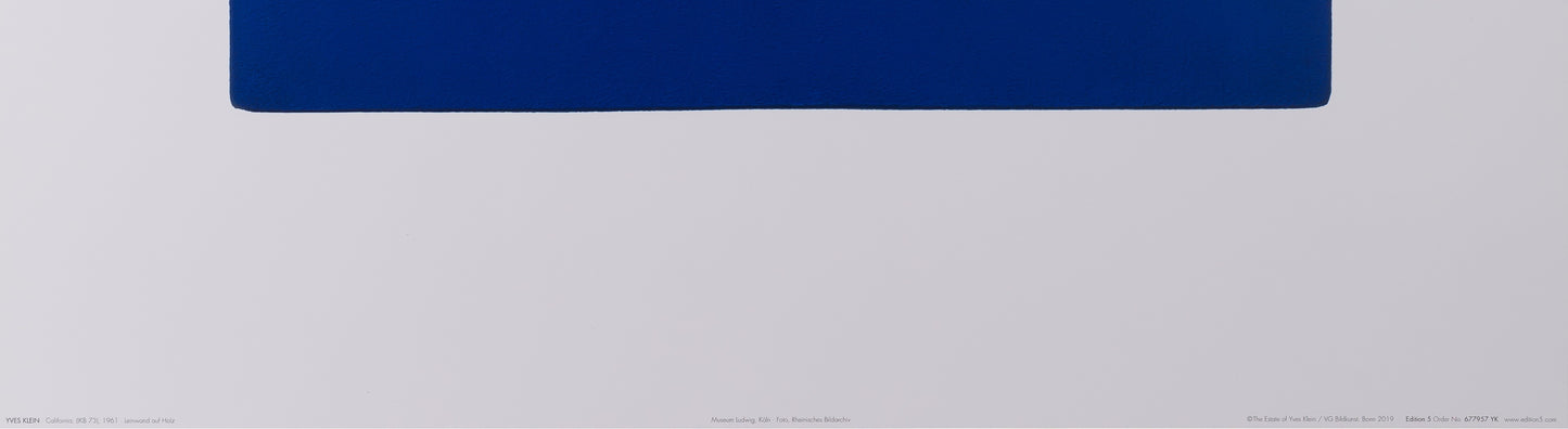 Yves KLEIN : California - Affiche originale
