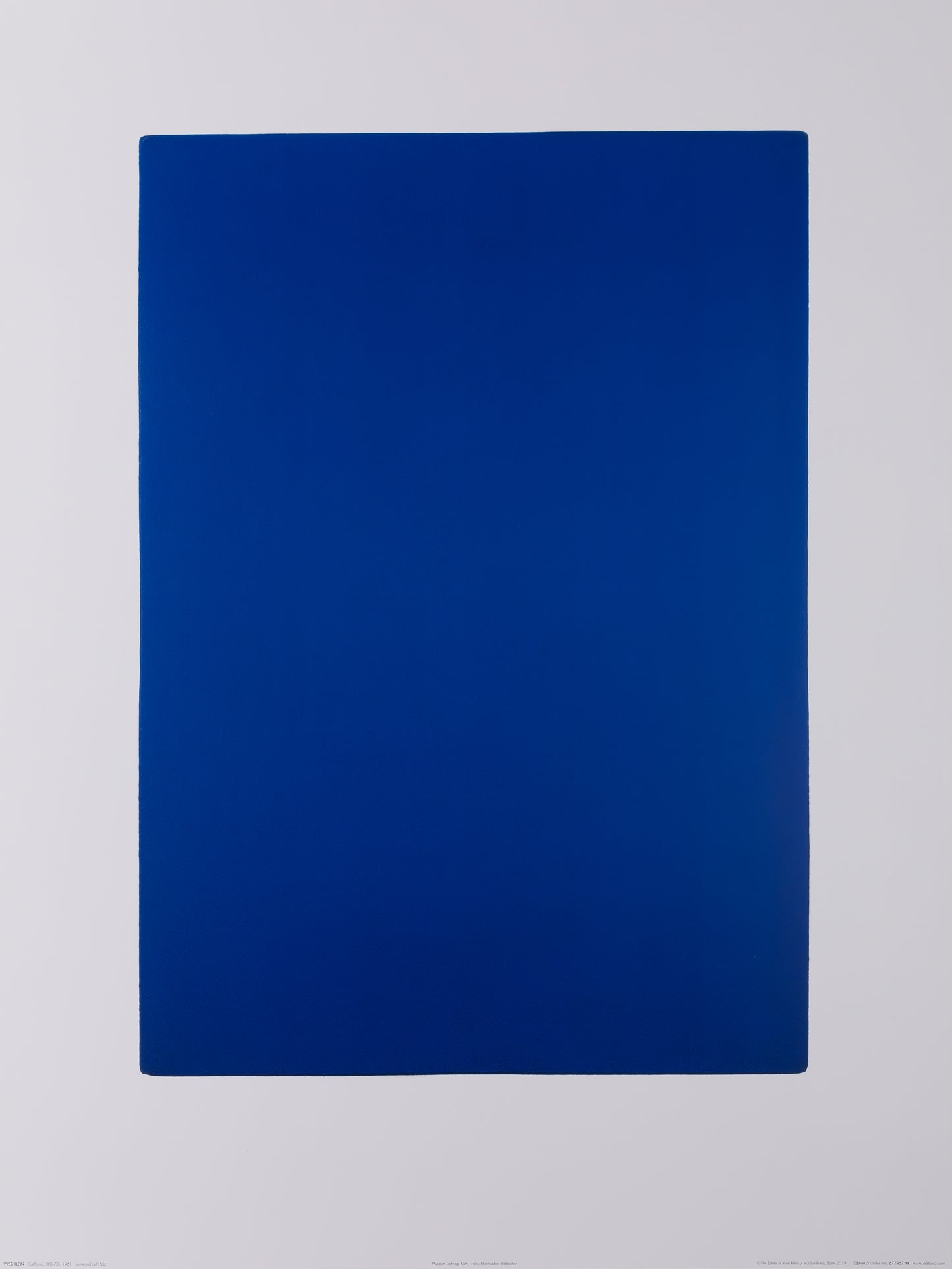 Yves KLEIN : California - Affiche originale