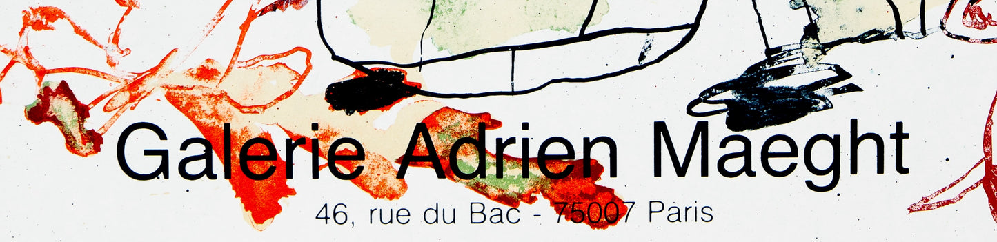 Jan VOSS : Abstraction - Lithographie originale