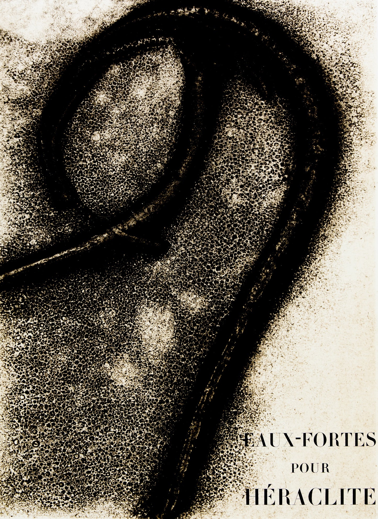 François FIEDLER : Heraclite - Lithographie originale