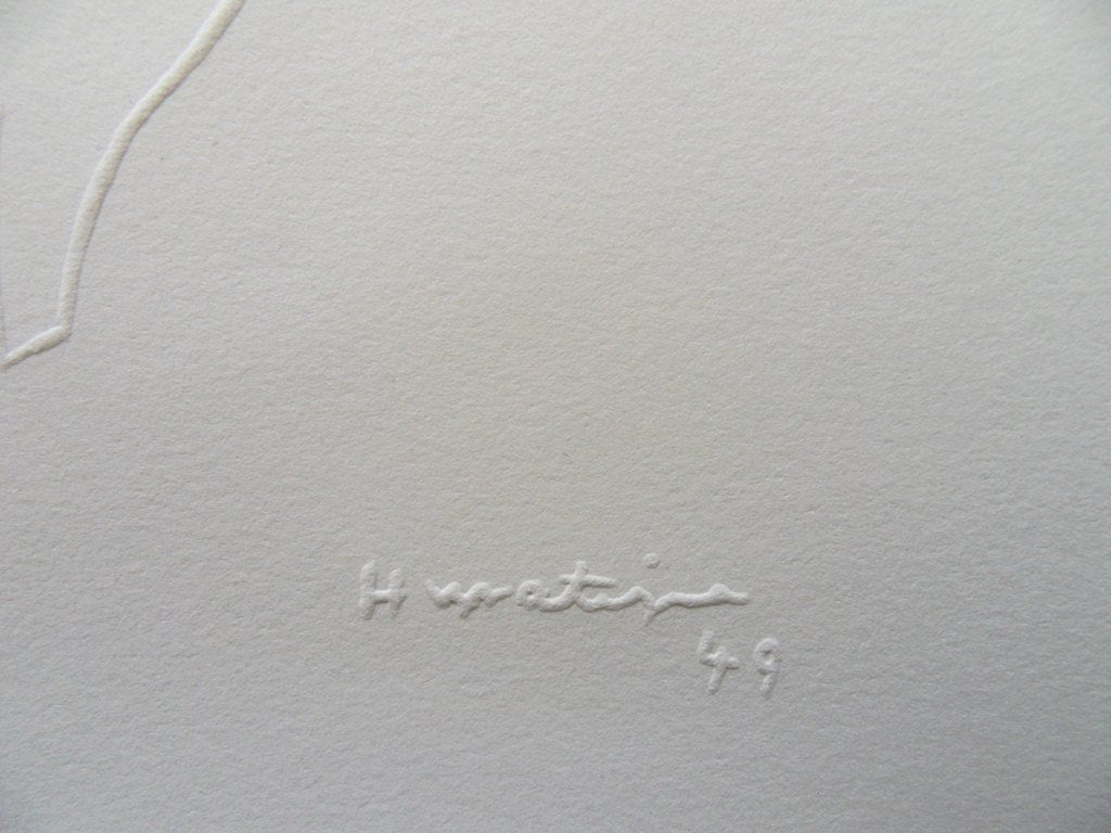 Henri MATISSE : La danseuse au tutu - Gravure signée