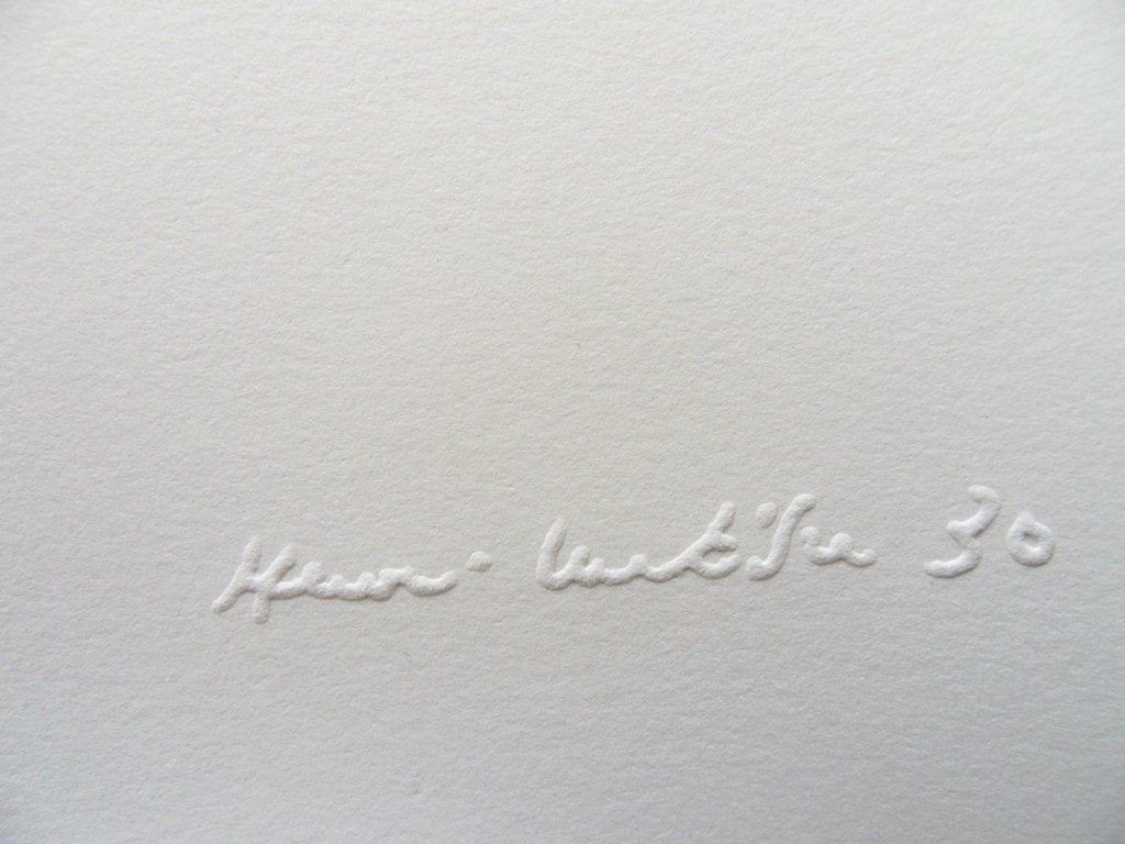 Henri MATISSE : Danseuse se coiffant - Gravure signée