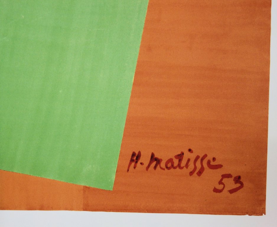 Henri MATISSE : L’Escargot - Sérigraphie signée