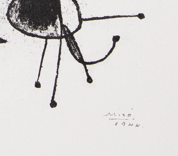 Joan MIRO : Barcelona, la fête - Sérigraphie signée