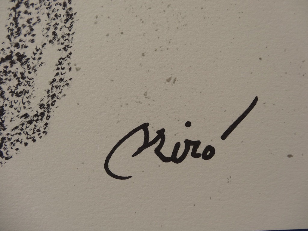 Joan MIRO : Maravillas con variaciones acrosticas 9 - Lithographie originale signée