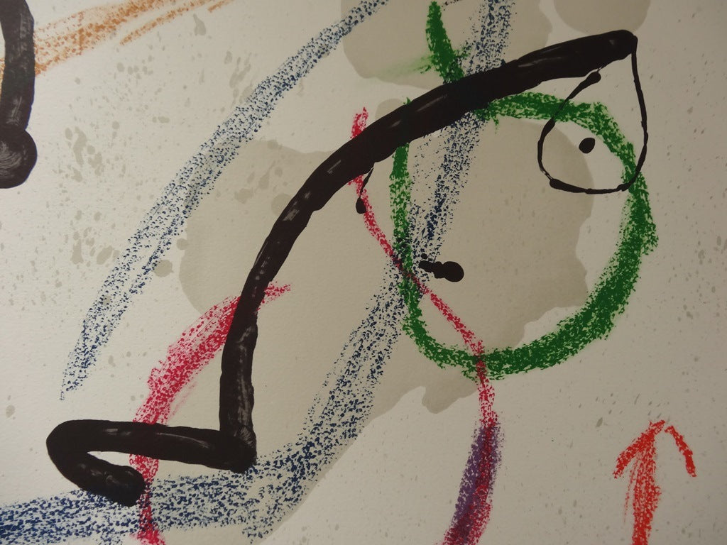 Joan MIRO : Maravillas con variaciones acrosticas 7 - Lithographie originale signée