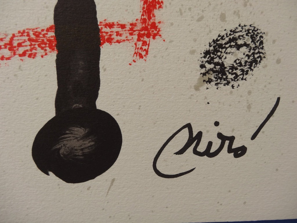 Joan MIRO : Maravillas con variaciones acrosticas 7 - Lithographie originale signée