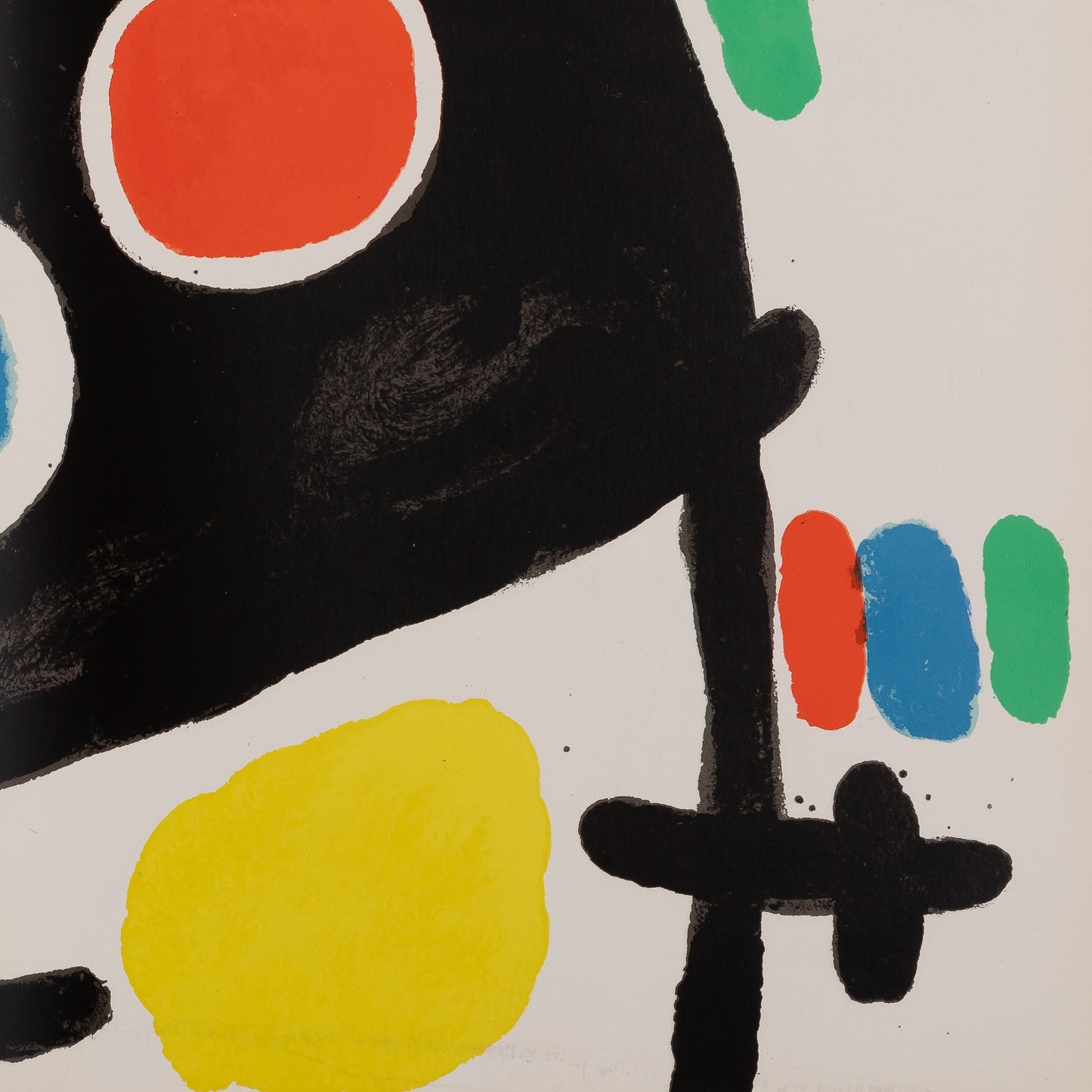 Joan MIRO : Tapis de Tarragona IV - Lithographie en couleurs