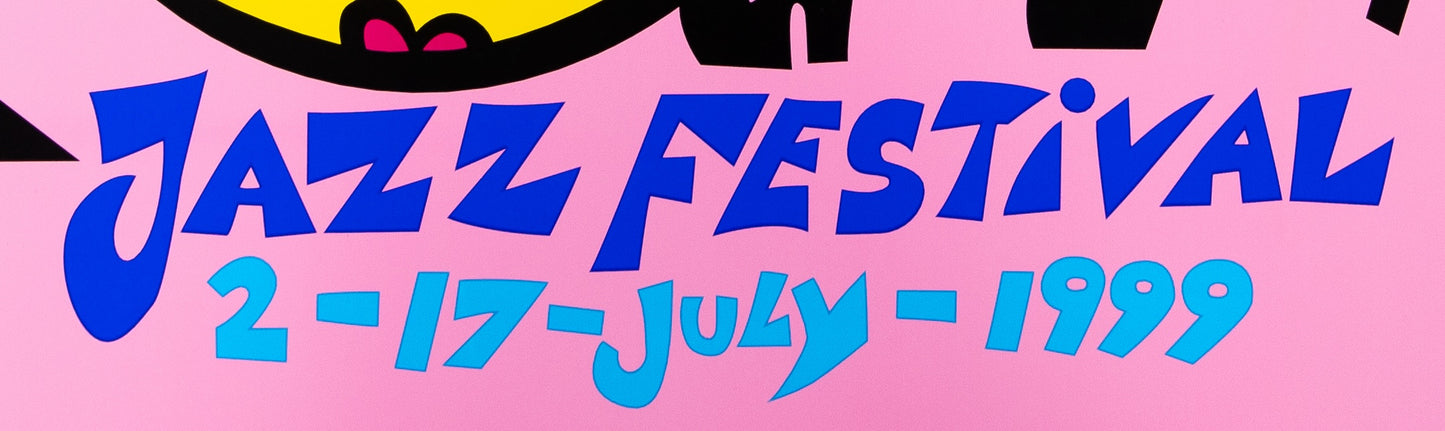 Romero BRITTO : Montreux Jazz Festival - Sérigraphie originale signée