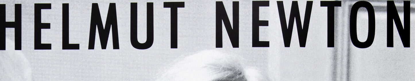 Helmut NEWTON : Andy Warhol - Affiche originale
