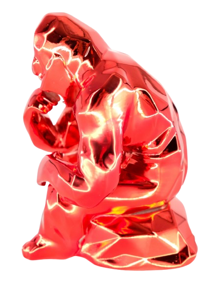 Richard ORLINSKI : Thinker Spirit (Red edition) - Sculpture originale