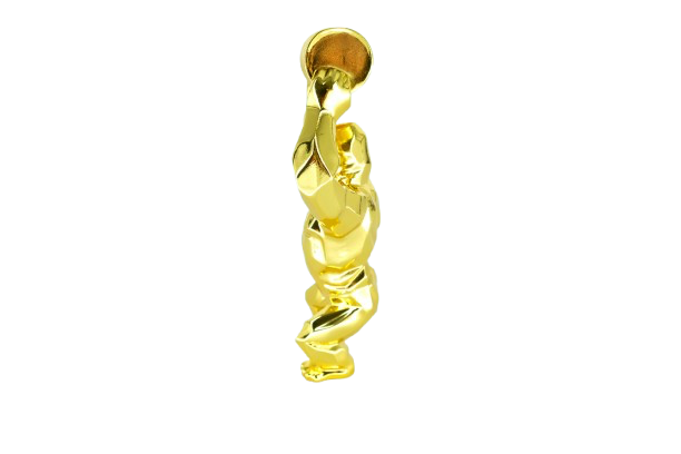 Richard ORLINSKI : Kong Oil Spirit (Gold edition) - Sculpture originale