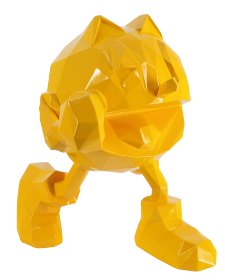 Richard ORLINSKI : Pac-man (Yellow Edition) - Sculpture originale