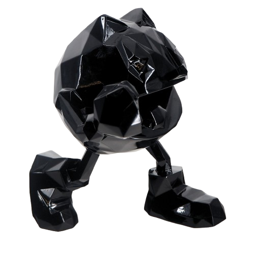 Richard ORLINSKI : Pac-man (Black Edition) - Sculpture originale