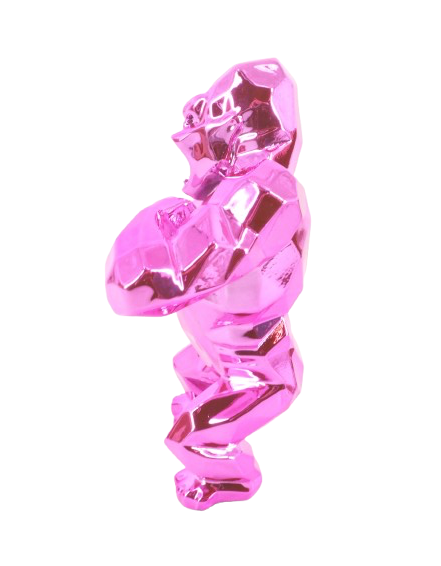 Richard ORLINSKI : Kong Spirit (Pink edition) - Sculpture originale