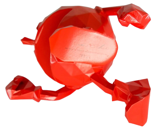 Richard ORLINSKI : Pac-man mini (Red Edition) - Sculpture originale