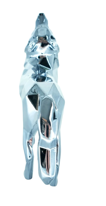 Richard ORLINSKI : Wolf Spirit (Pearl Grey Edition) - Sculpture originale
