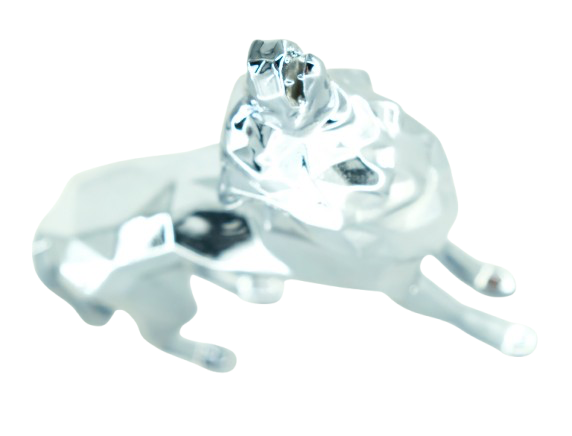 Richard ORLINSKI : Wolf Spirit (Pearl Grey Edition) - Sculpture originale