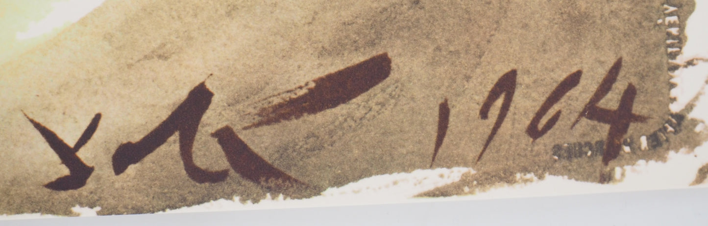 Salvador DALI : L'Arche de Noé - Lithographie signée