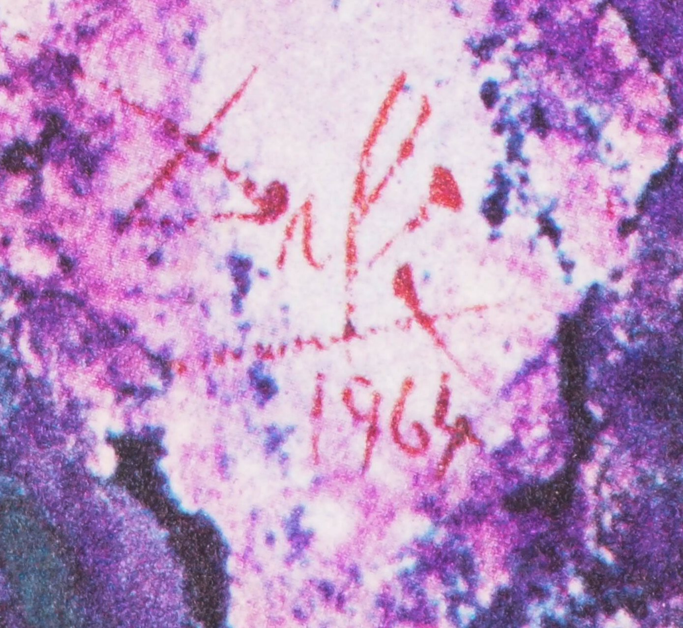 Salvador DALI : Dieu couronné - Lithographie signée