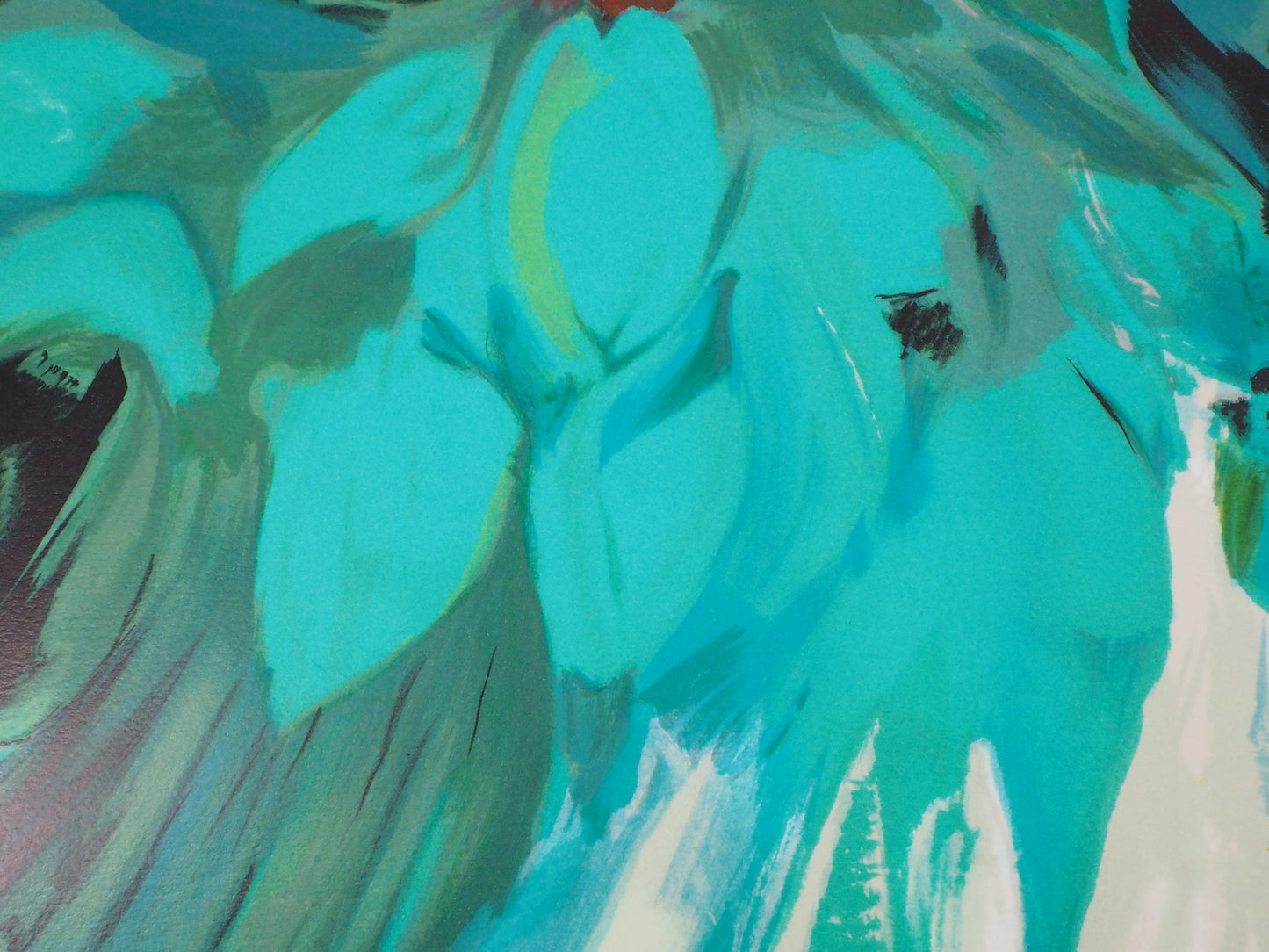 Claude HEMERET: Florales - Litografía original firmada