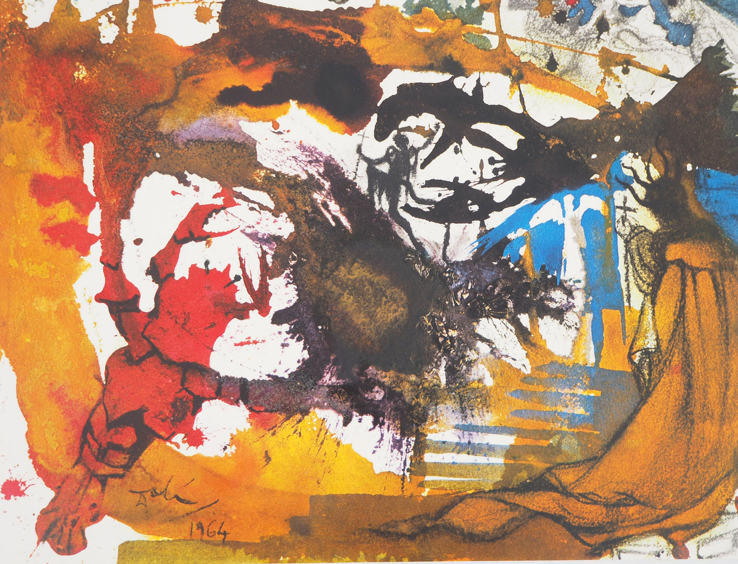 Salvador DALI : Zodiaque - Lithographie signée