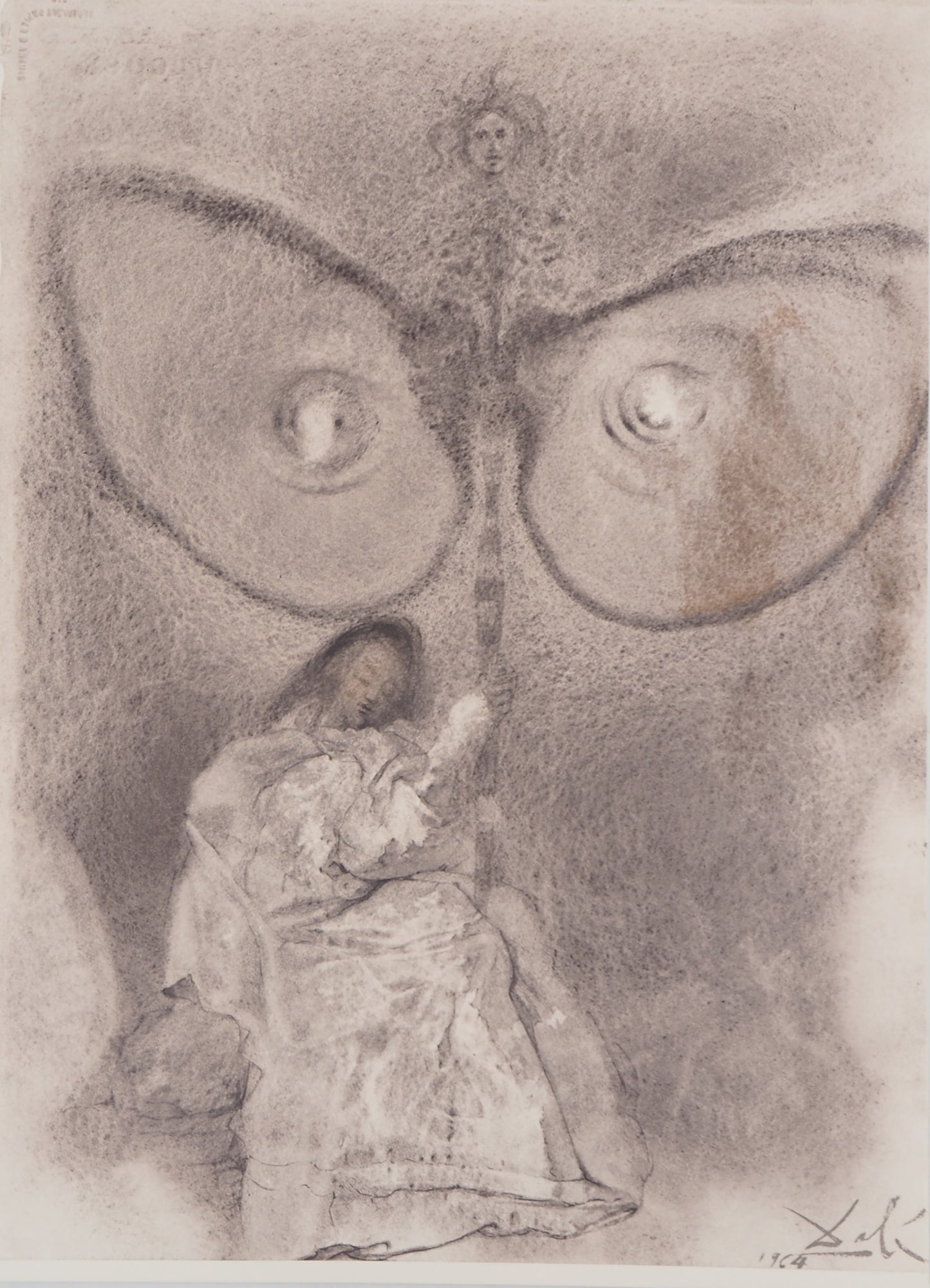 Salvador DALI : La Naissance - Lithographie signée