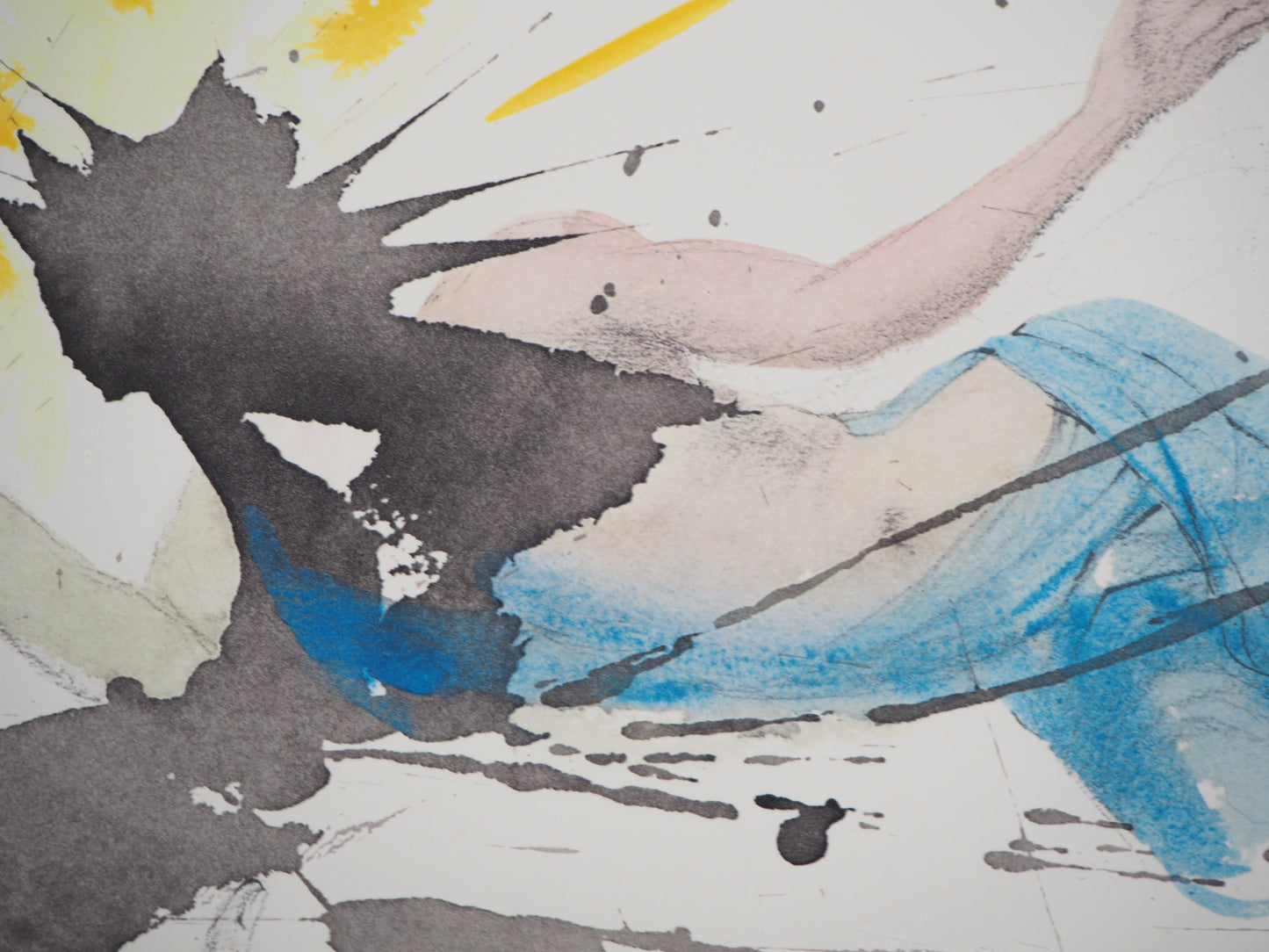 Salvador DALI : La Résurrection - Lithographie signée