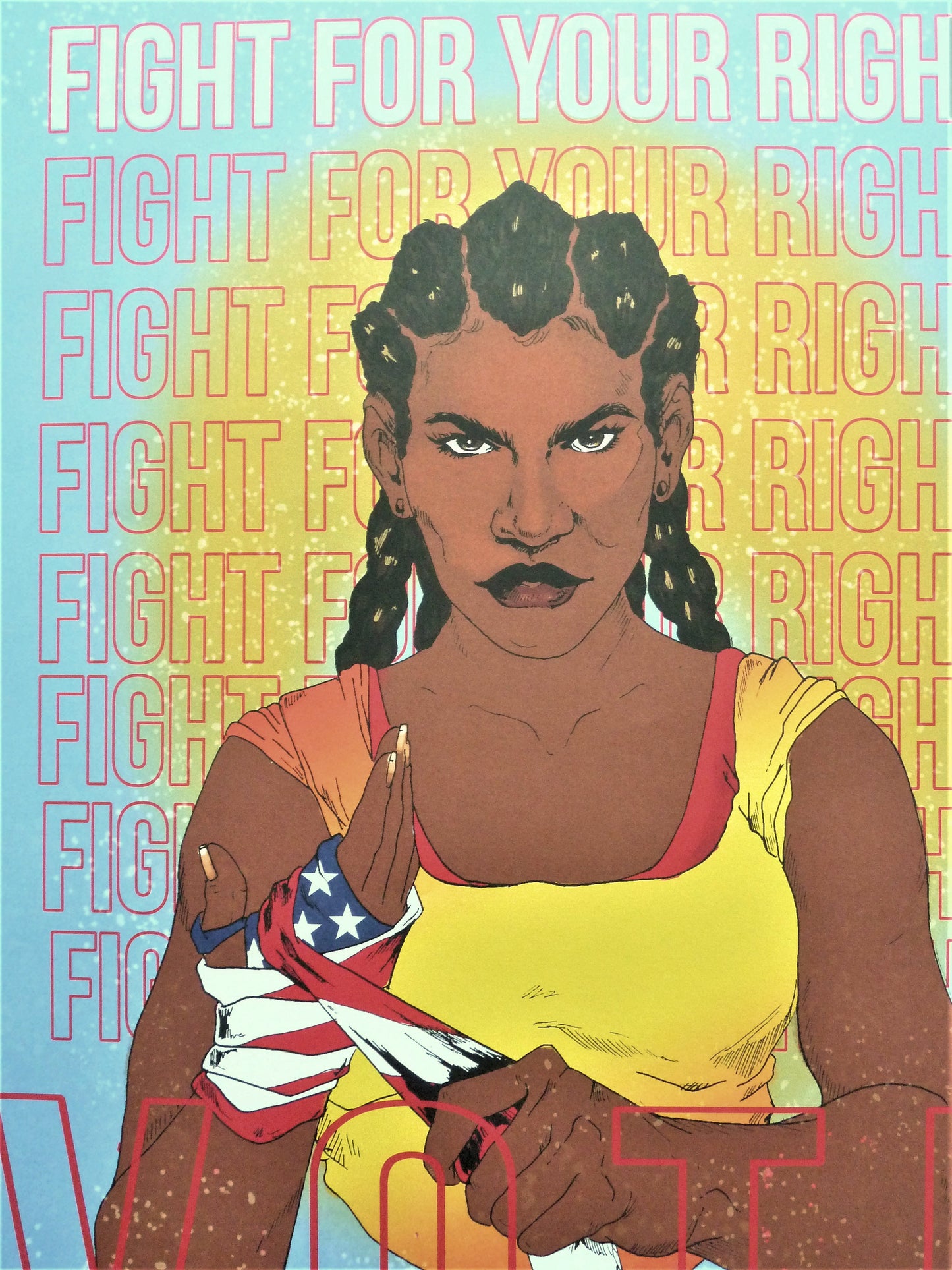 Ryan OAKLEY : Fight for your rights - Affiche originale