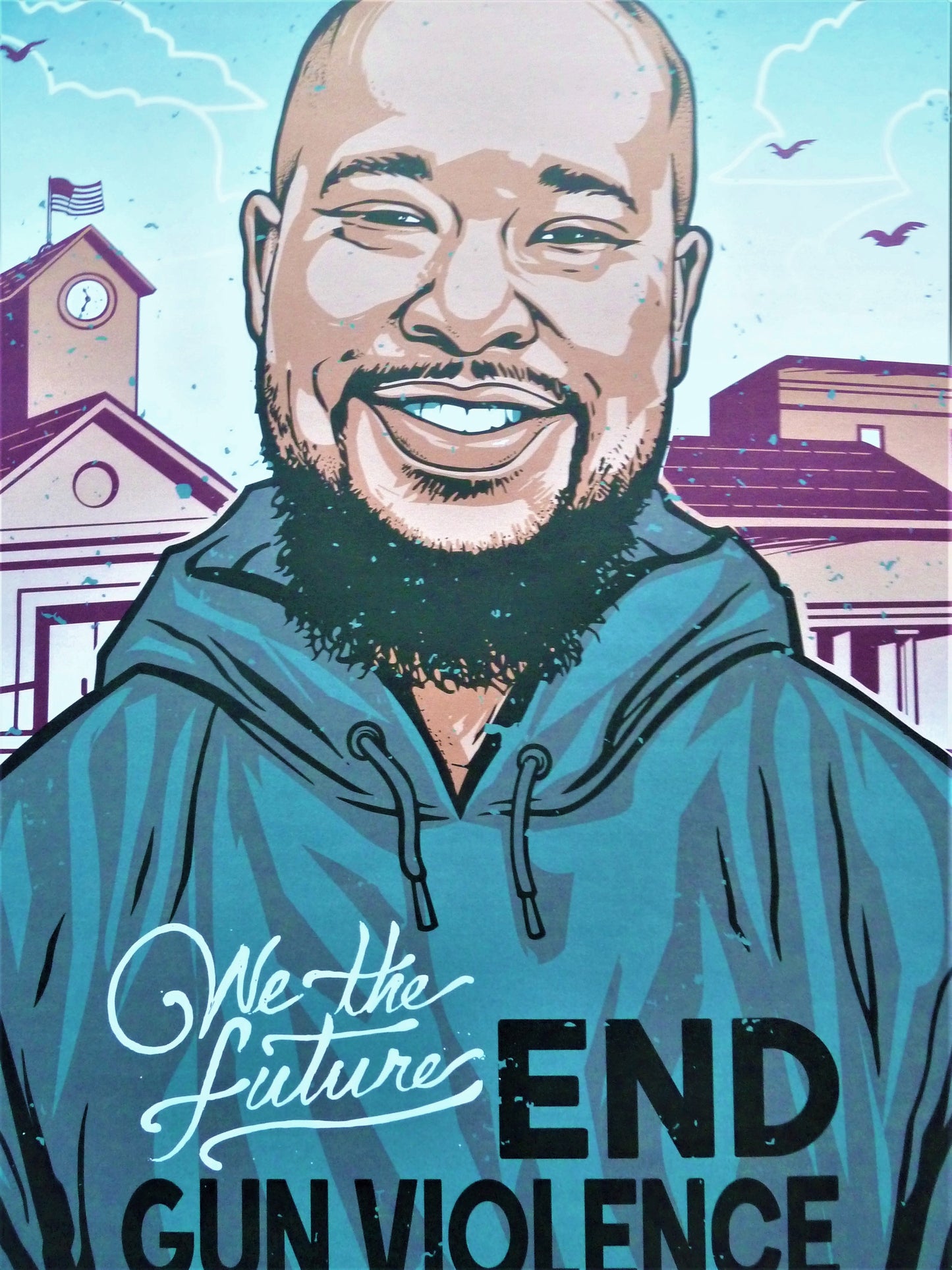 MUNK ONE : We the future end gun violence - Affiche originale