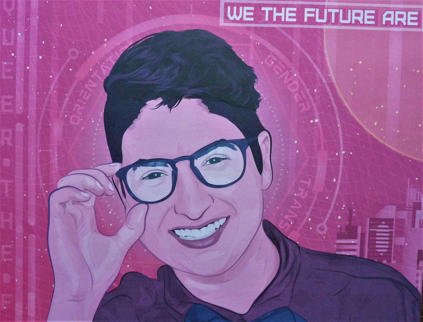 Romy TORRICO : We the future are unapologetically queer - Affiche originale