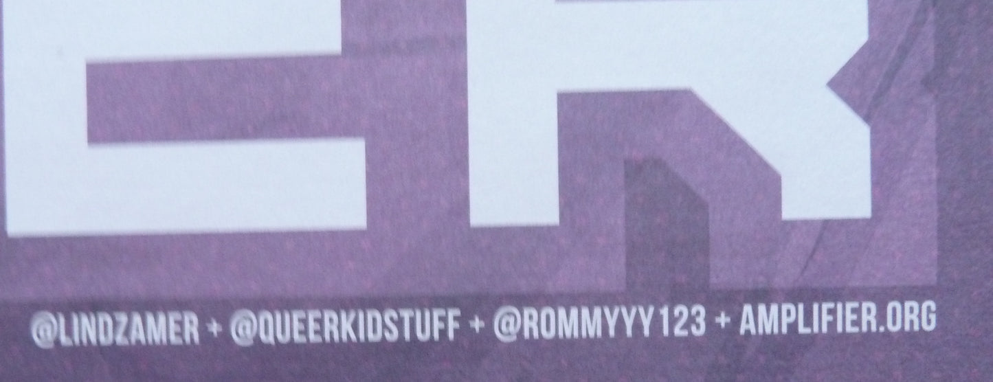Romy TORRICO : We the future are unapologetically queer - Affiche originale