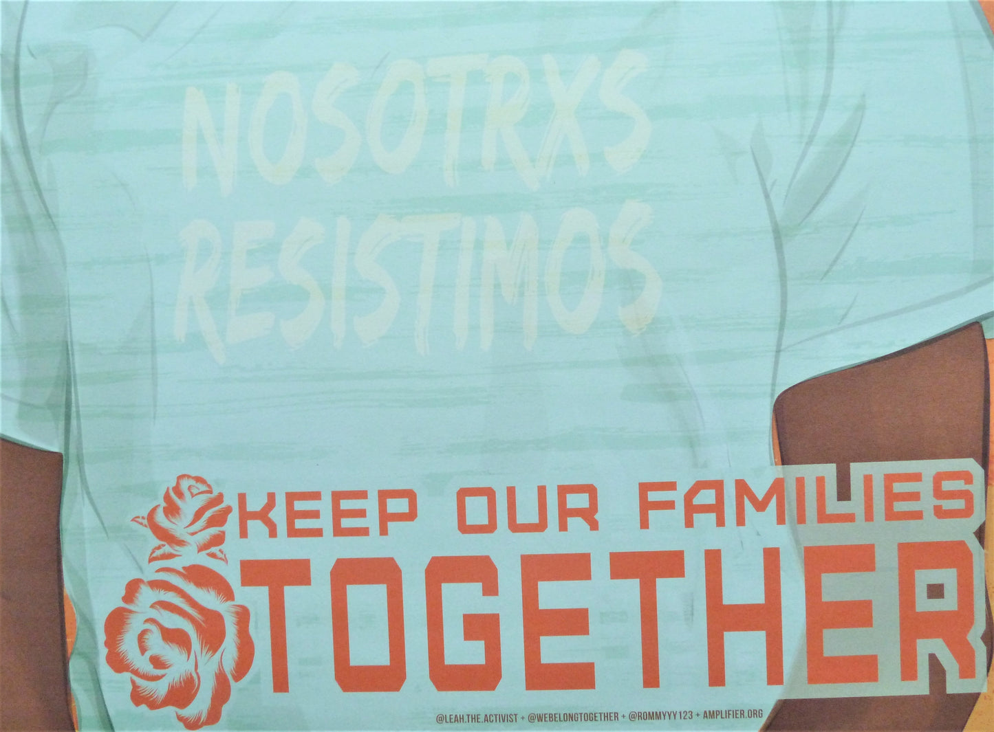 Romy TORRICO : We the future keep our families together - Affiche originale