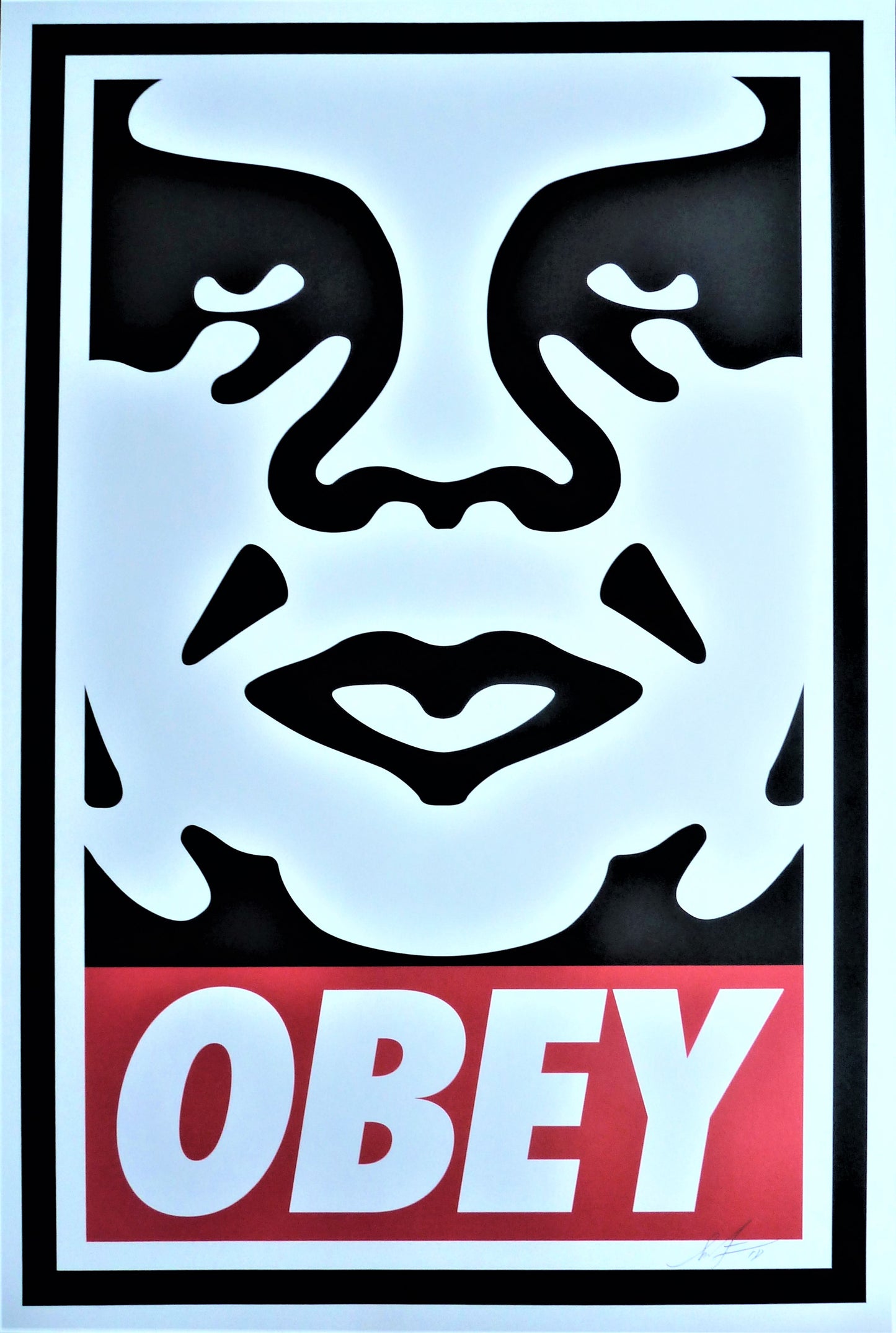 Shepard FAIREY (OBEY) : Obey Icon - Lithographie originale signée