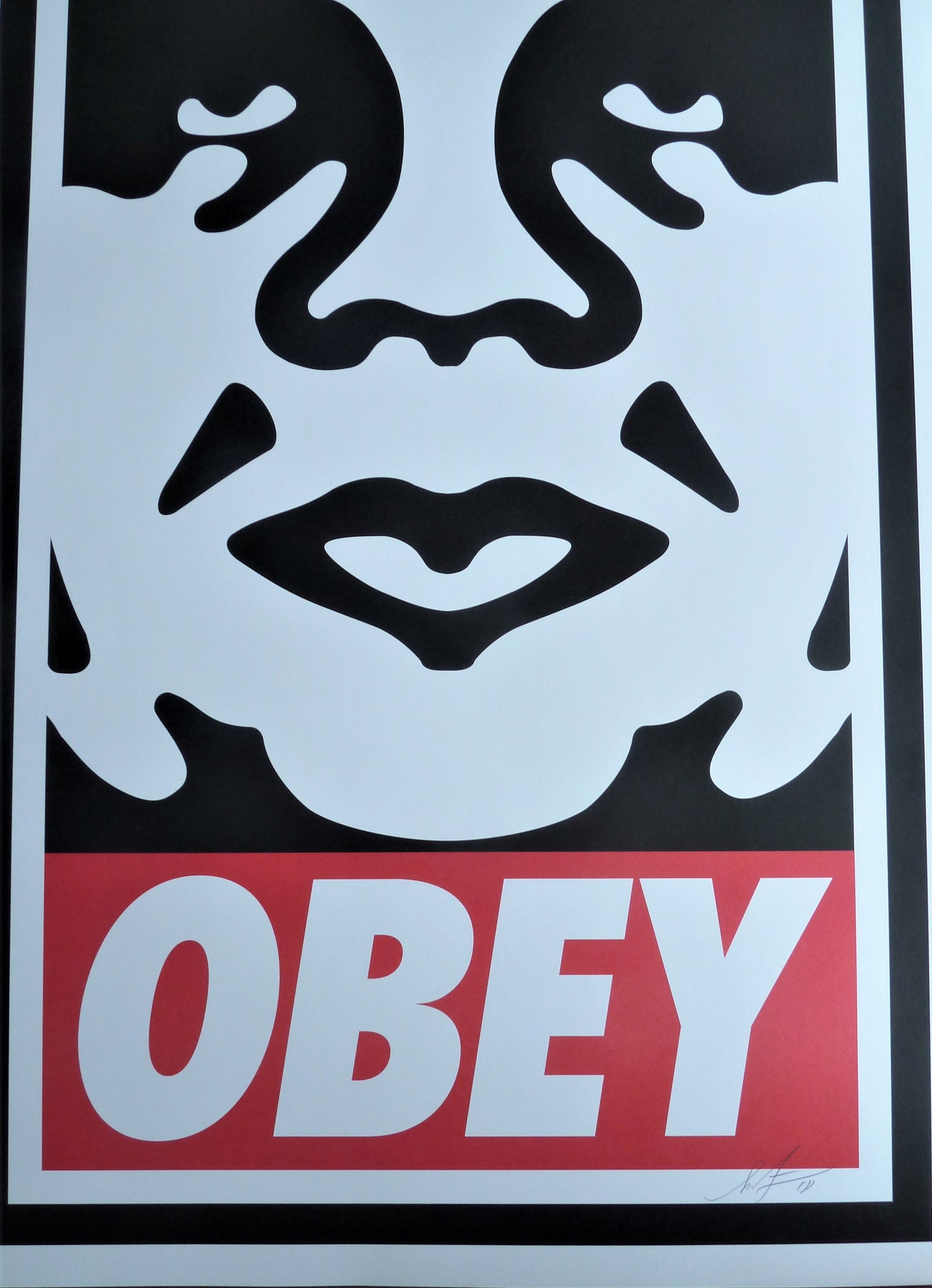 Shepard FAIREY (OBEY) : Obey Icon - Lithographie originale signée