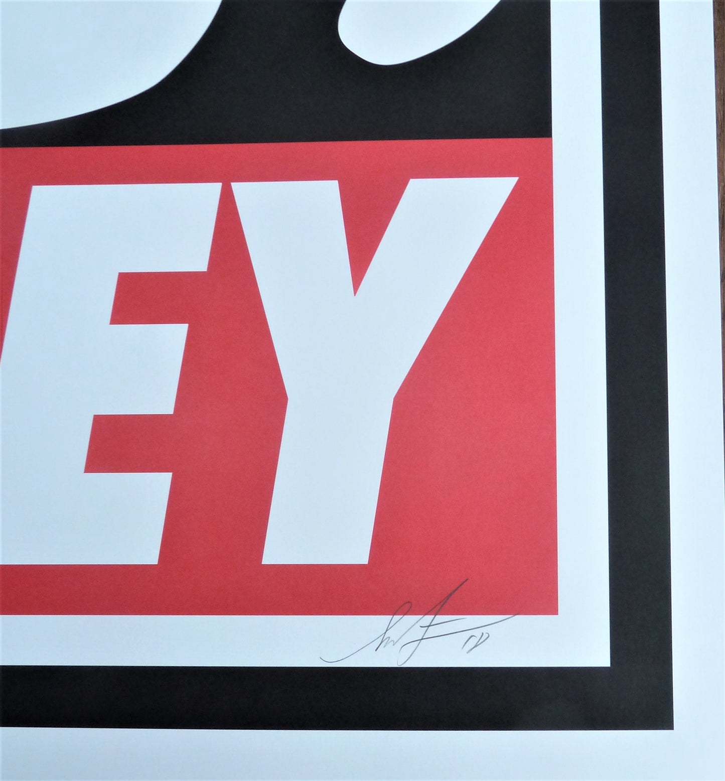 Shepard FAIREY (OBEY) : Obey Icon - Lithographie originale signée