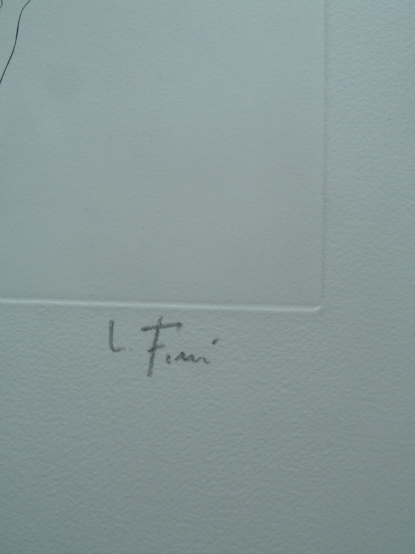 Léonor FINI : Deux pendus - Gravure originale signée