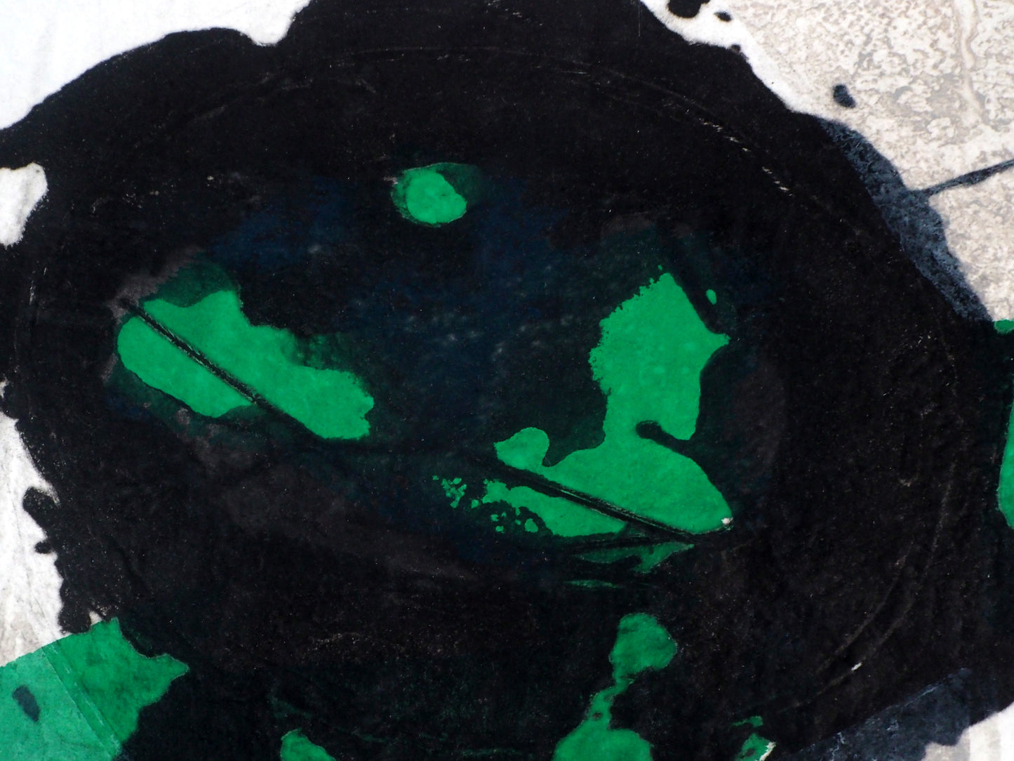 LIONEL : L'Origine du vert - Gravure originale signée