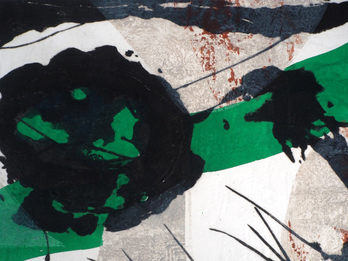 LIONEL : L'Origine du vert - Gravure originale signée