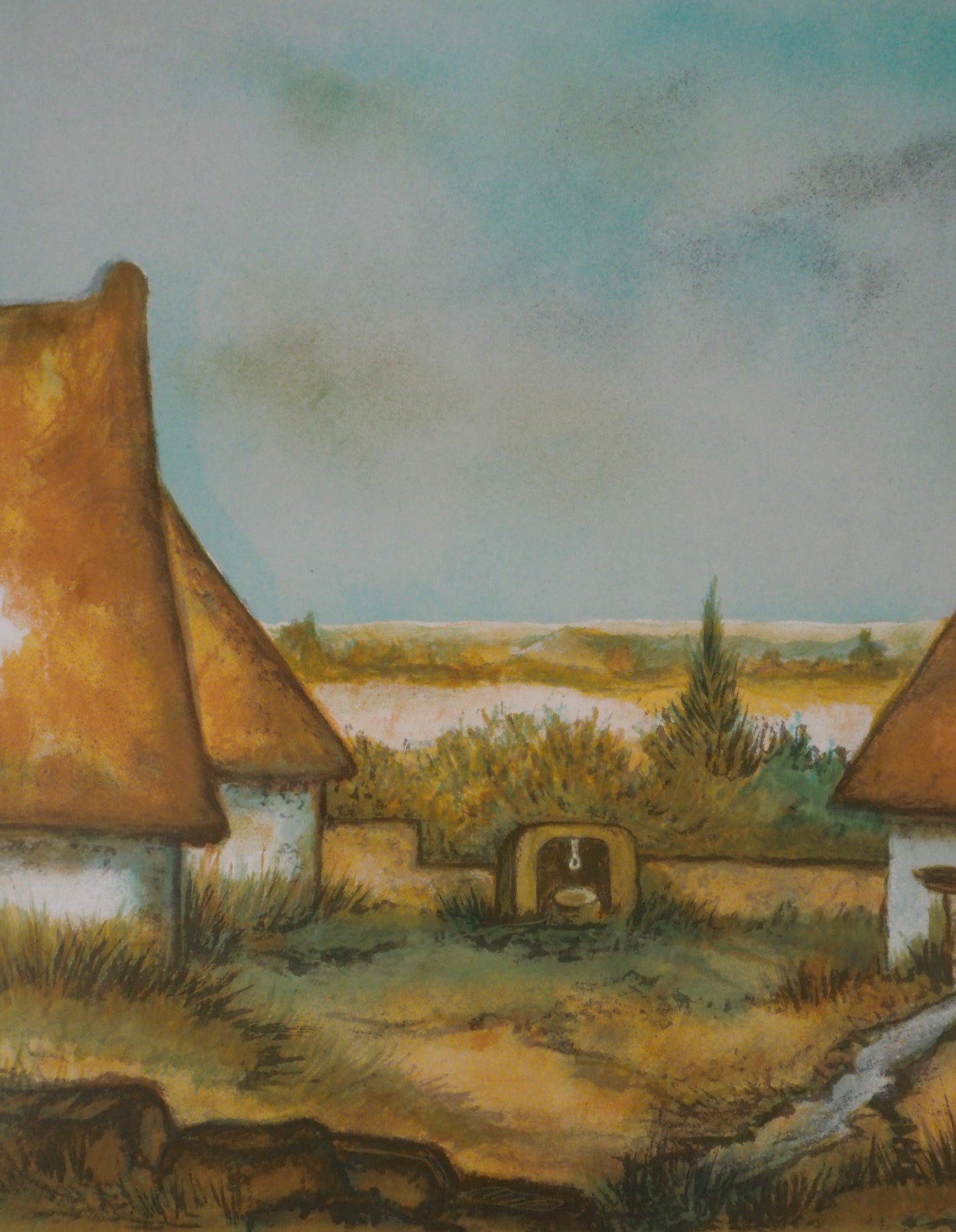 MADUZAC : Esprit de Bretagne - Lithographie originale signée