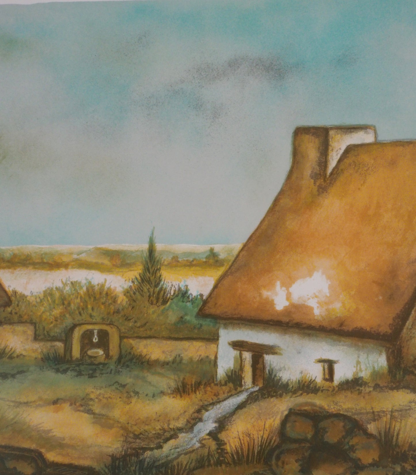 MADUZAC : Esprit de Bretagne - Lithographie originale signée