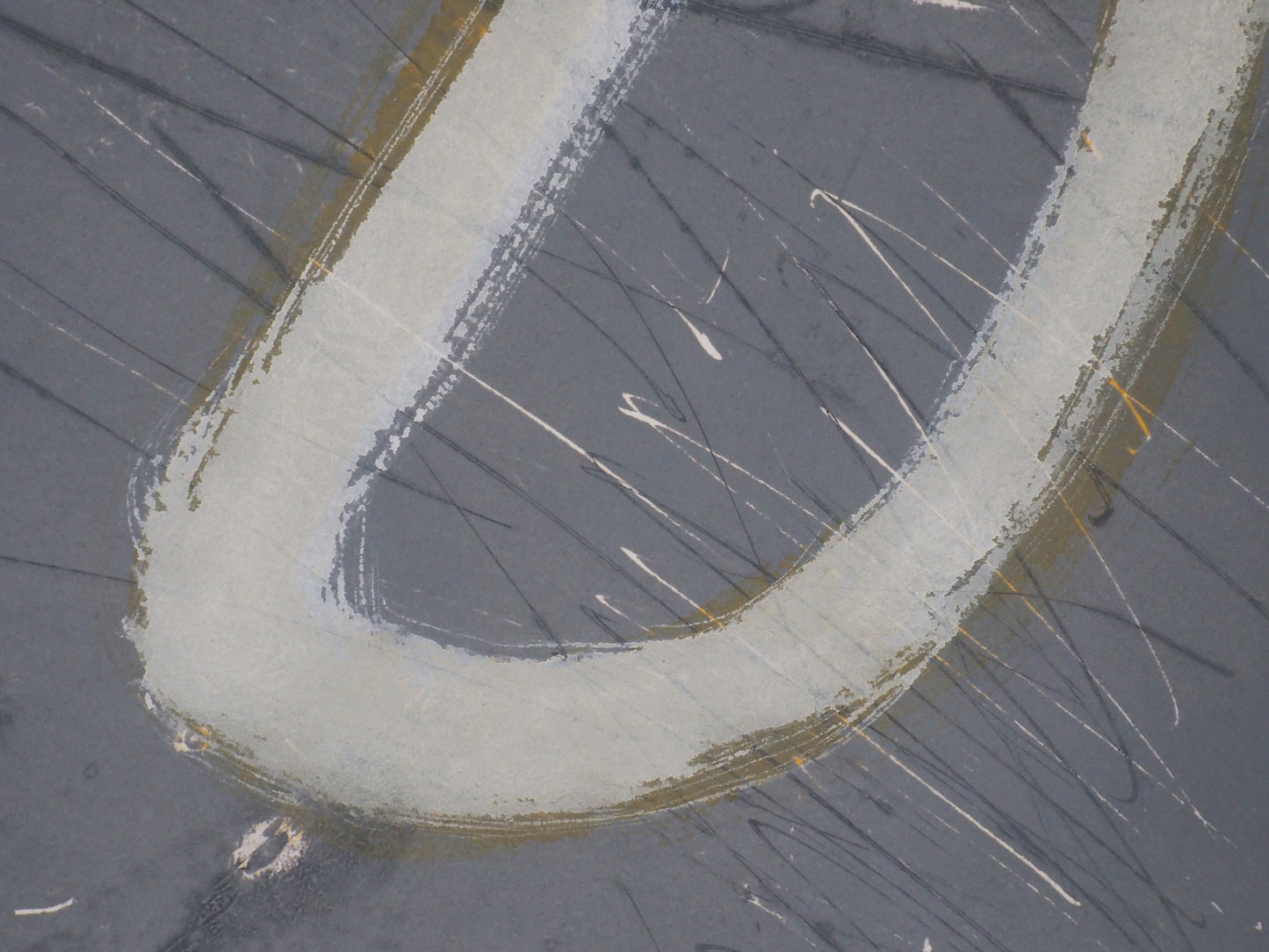 LIONEL : Composition minérale - Gravure originale signée