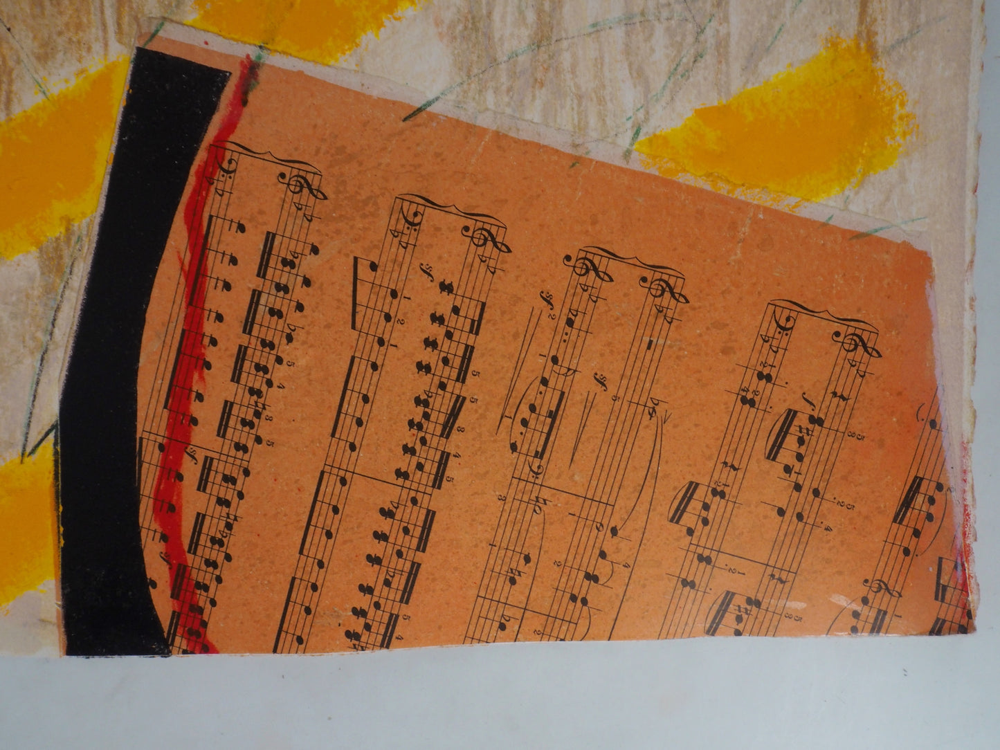 LIONEL : La Musique - Gravure originale signée