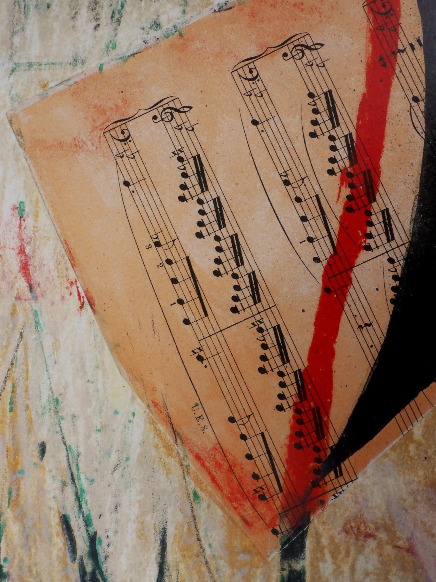 LIONEL : La Musique - Gravure originale signée