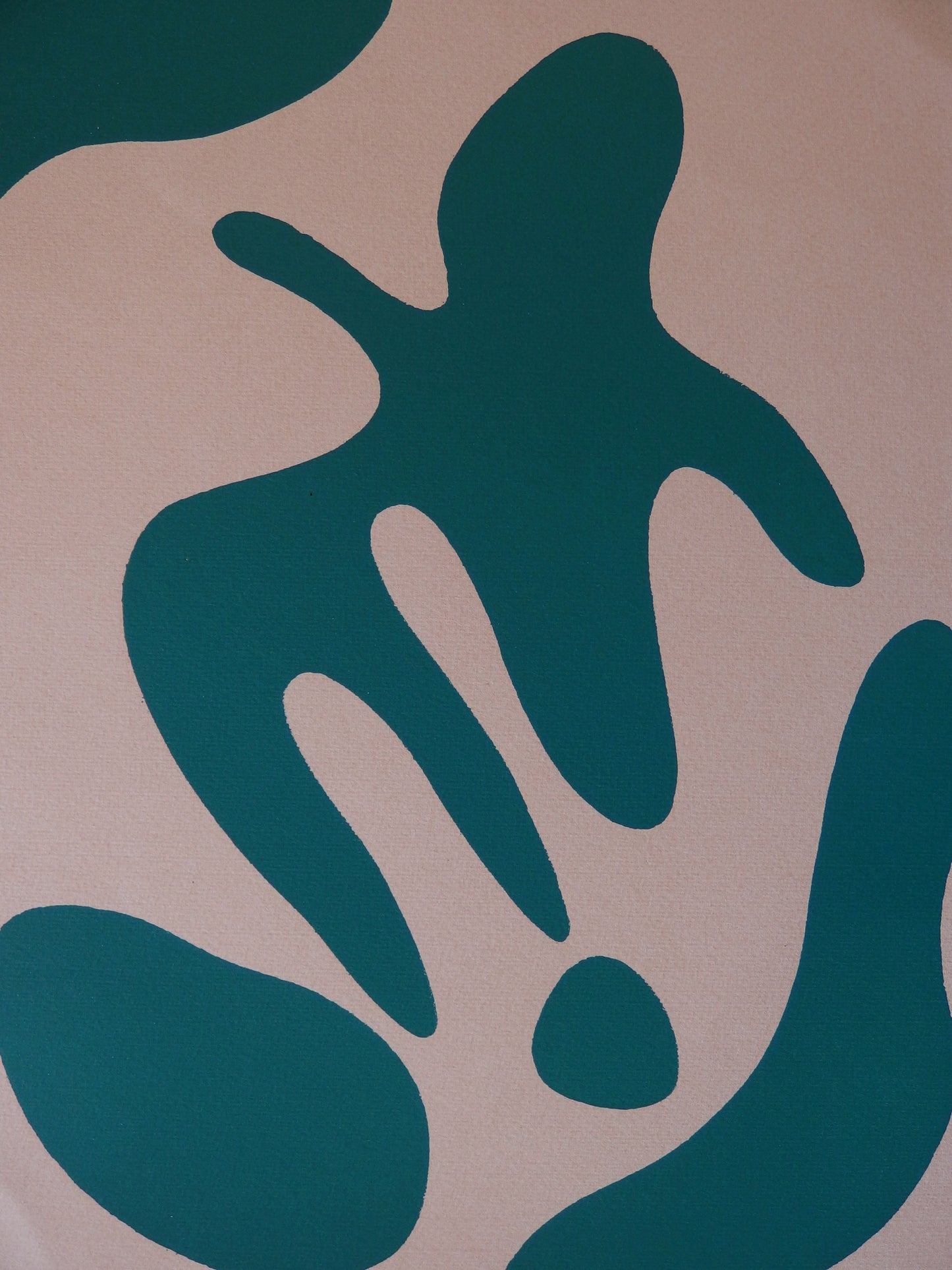 Jean ARP : Colombe - Bois gravé original