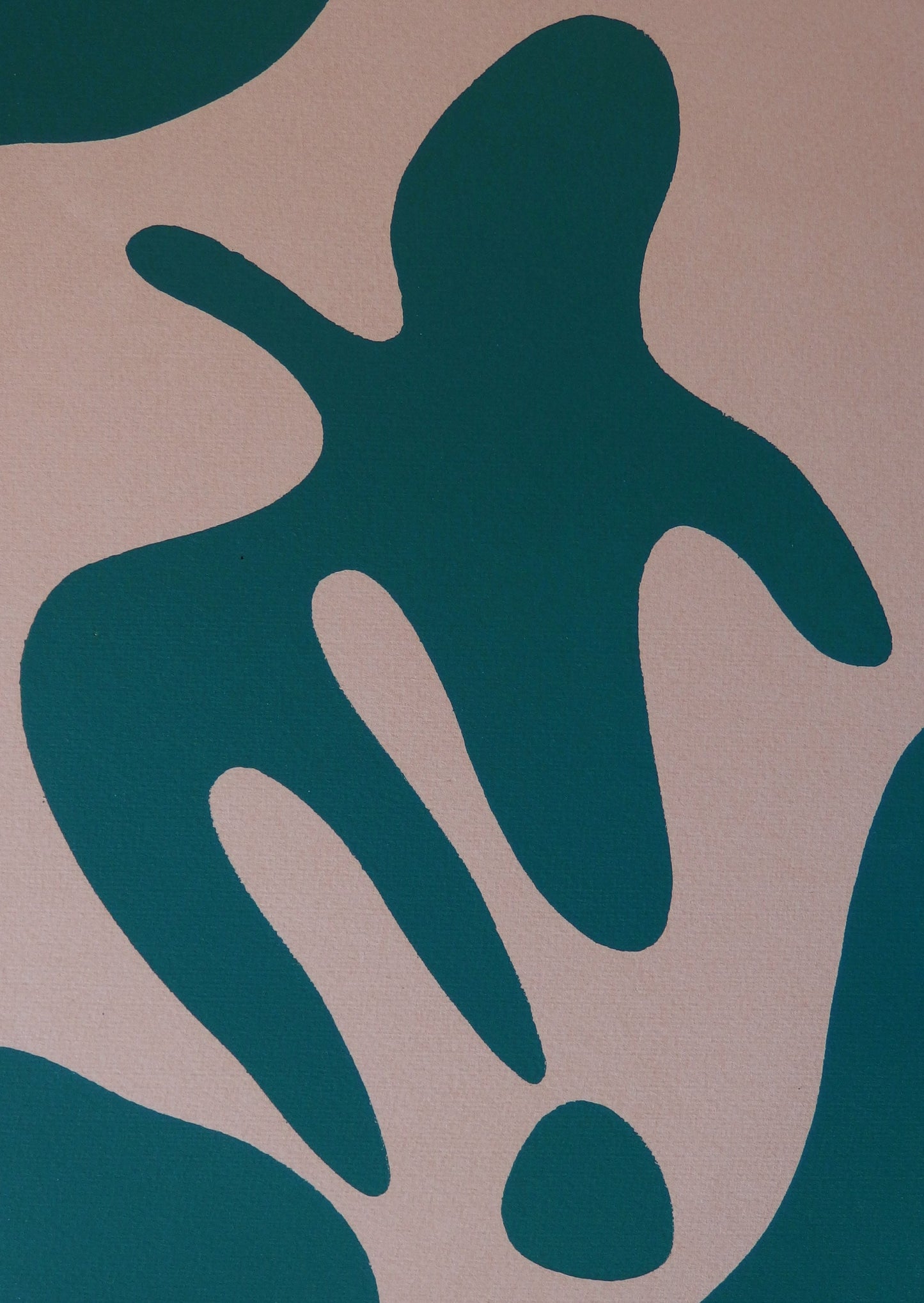 Jean ARP : Colombe - Bois gravé original