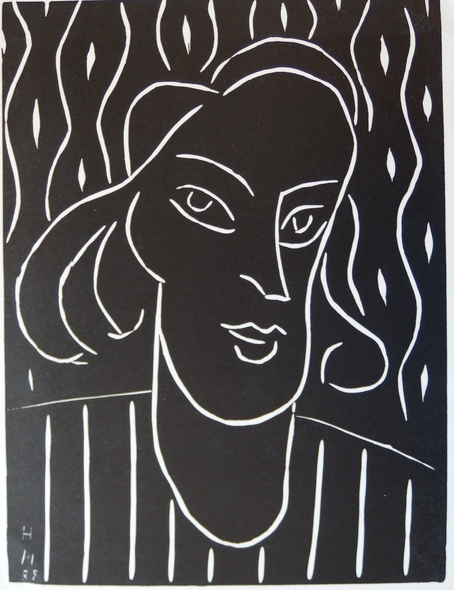 Henri MATISSE : Teeny - Linogravure signée
