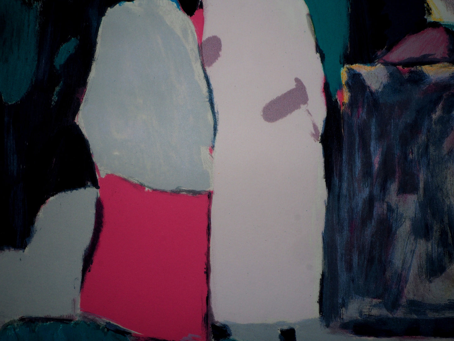 Gabriel GODARD : La promenade - Lithographie originale signée
