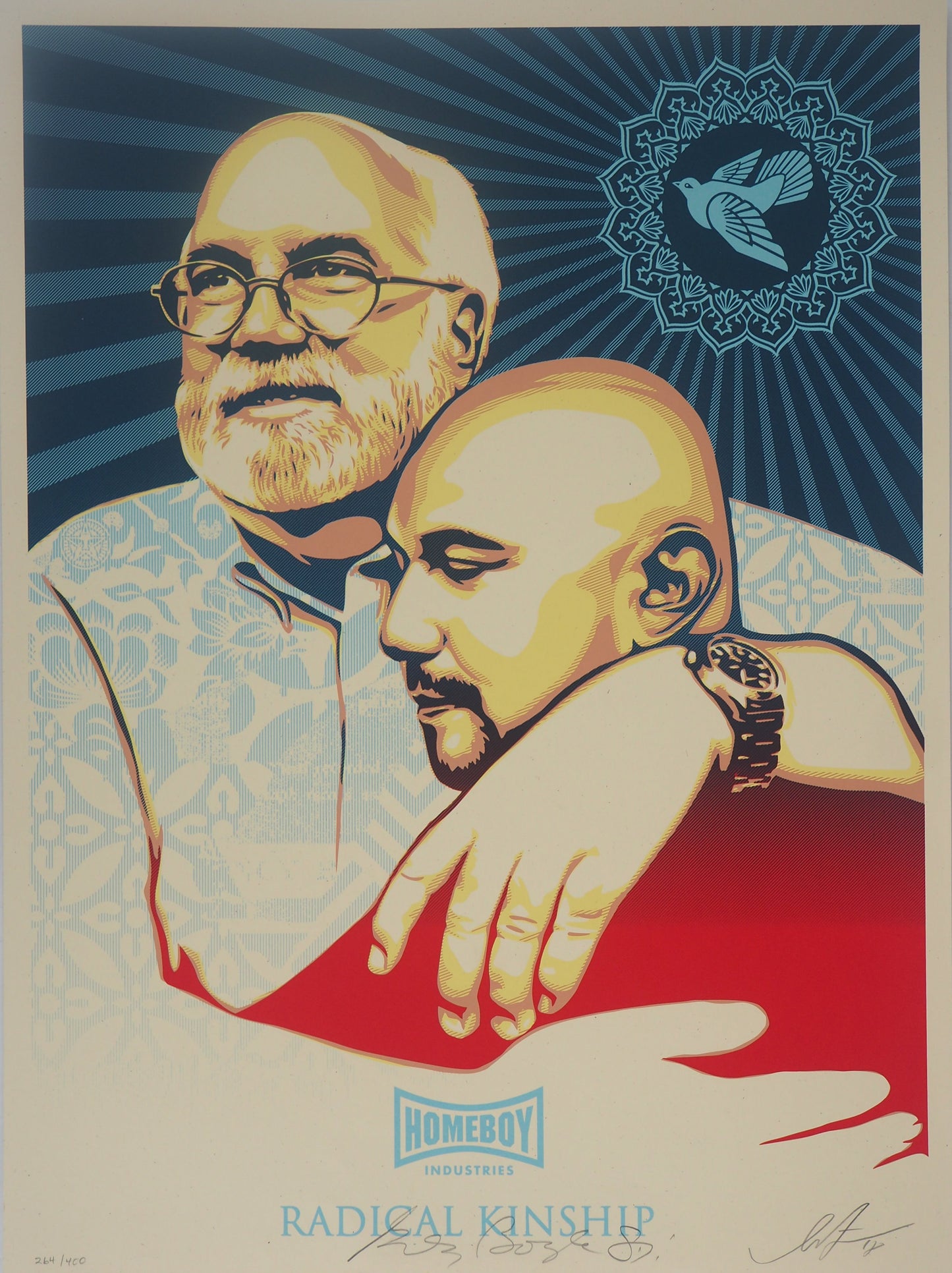 Shepard FAIREY (OBEY) : Radical Kinship - Lithographie originale signée