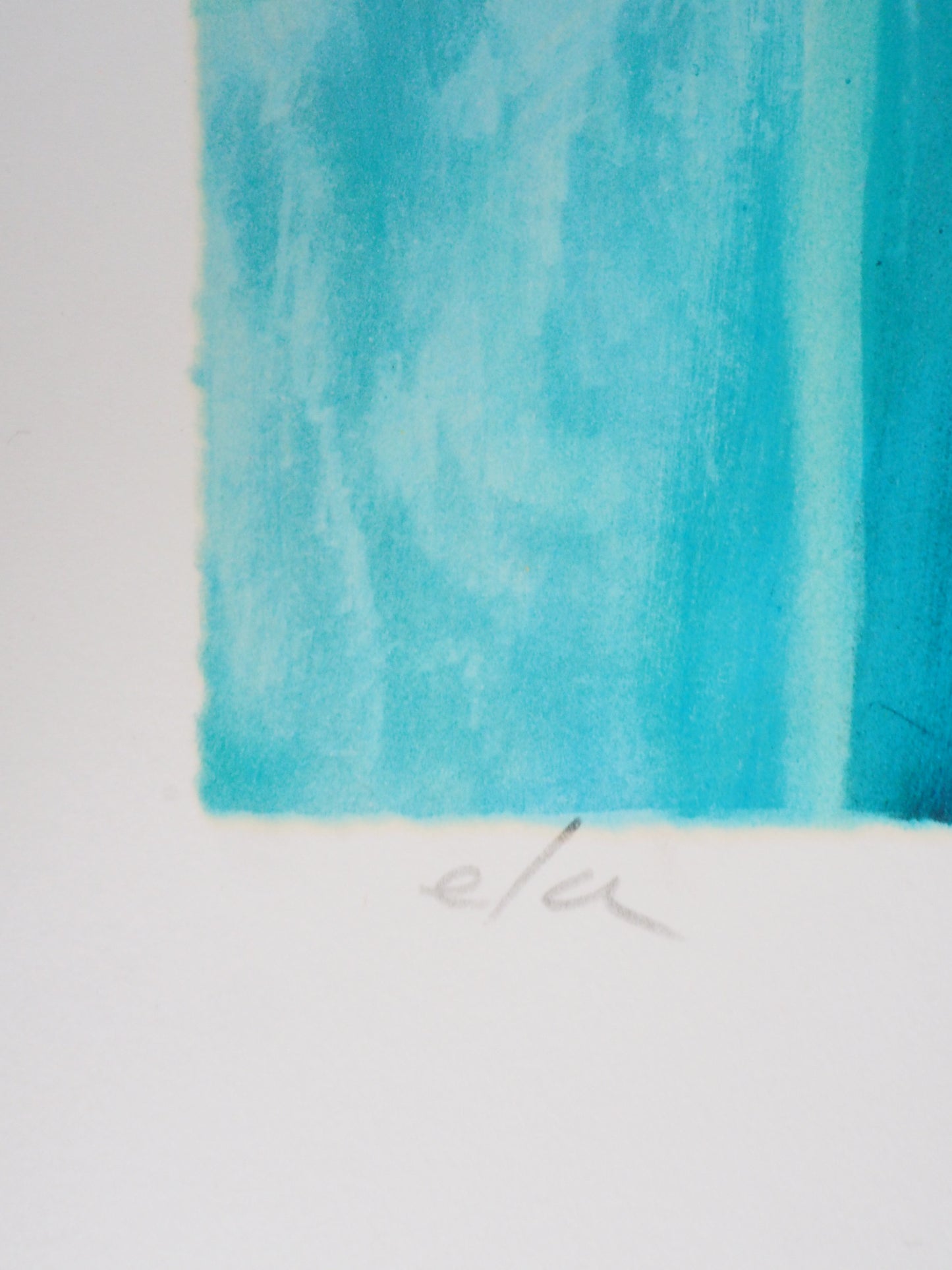 Claude HEMERET: Los lirios - Litografía original firmada